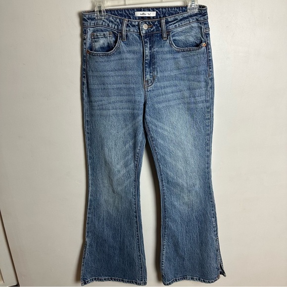 Willow & Root Women's Flare Leg Jeans Women's Size 28 High Rise Denim - Picture 1 of 10